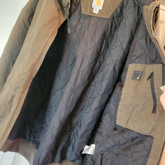 Y2K Carhartt Brown Coat - Picture 5 of 10